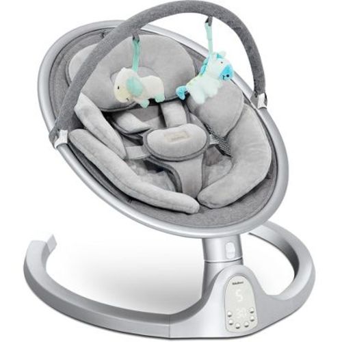 Babybond Baby Swings For Infants With 10 Preset Lullabies, 5 Point Harness Belt, 5 Speeds And Remote Control