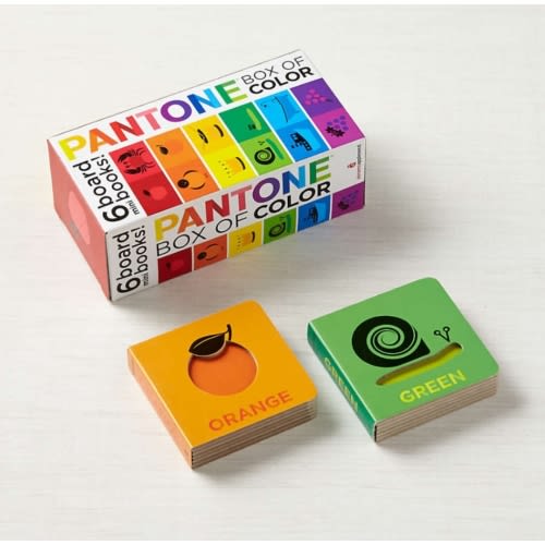 Pantone Box of Color Baby Board Books, Set of 6
