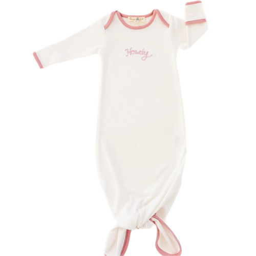 Howdy! Knotted Gown - Dusty Rose by Luna and Arlo