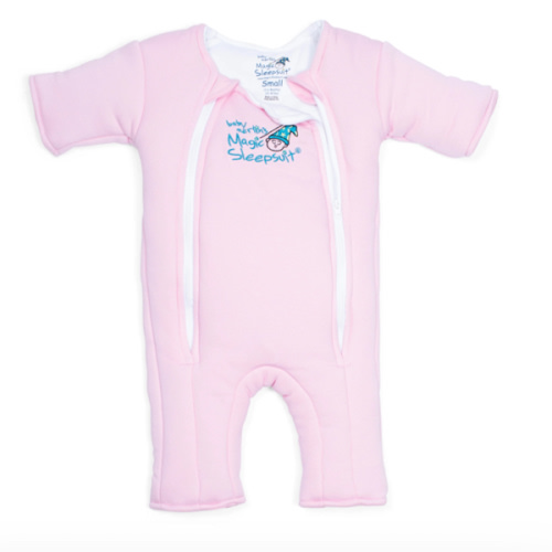 Pink Baby Merlin’s Magic Sleepsuit – Cozy 100% Cotton Baby Sleepwear