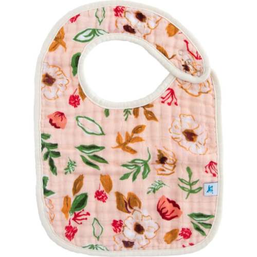 Cotton Muslin Classic Bib 3 Pack, Vintage Floral - Little Unicorn | Maisonette