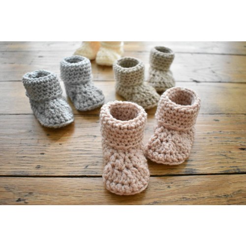 Baby Booties | Crochet | One Pair | Baby Shoes | Baby Gift | Newborn 0-1 month | 1-3 months | 3-6months