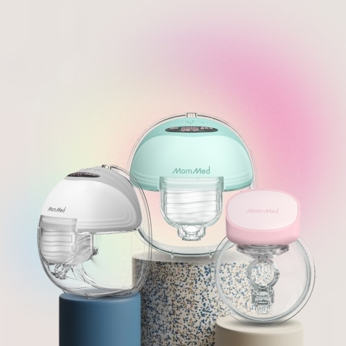 MomMed S21 Breast Pump - Blissful Green - MOMMED.COM