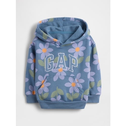 babyGap Relaxed Logo Graphic Hoodie | Gap Factory