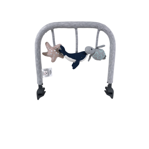 Ergobaby Evolve Bouncer Toy Bar, Ocean Wonders Light Grey