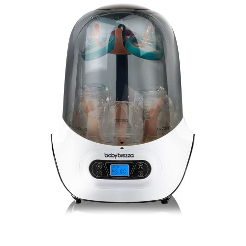 Baby Brezza 4-in-1 Bottle Sterilizer and Dryer, Electric Steam Sterilization for Newborn Feeding Accessories