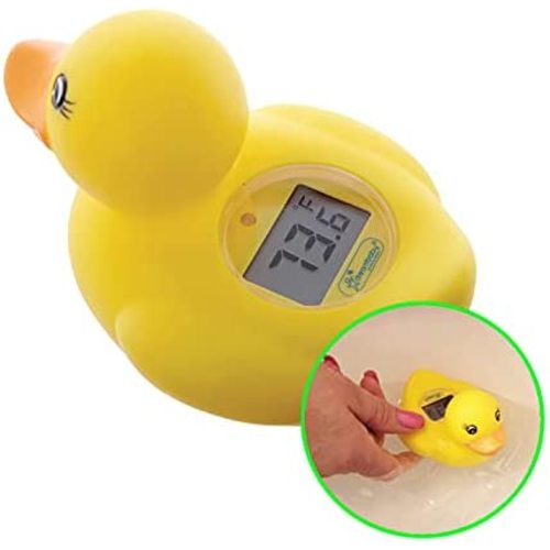 Dreambaby Room and Bath Baby Thermometer - Model L321 - Reliable Temperature Readings - Yellow Duck