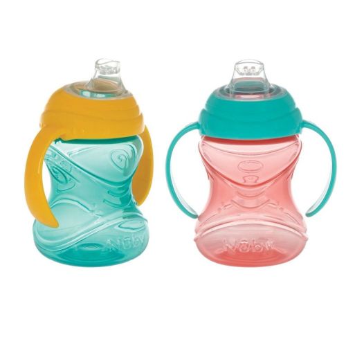 Nuby 10oz Clik-it-handle Cup - 2pk