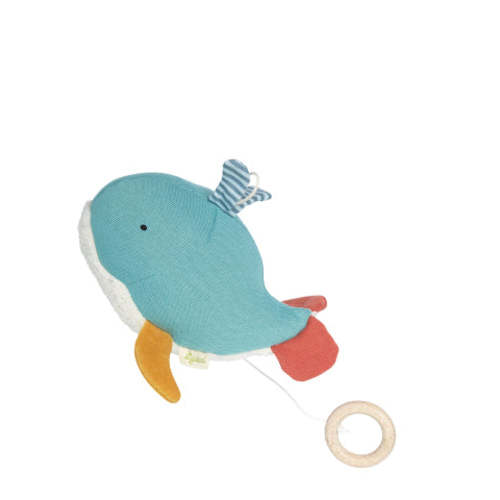 Organic Whale Musical Toy