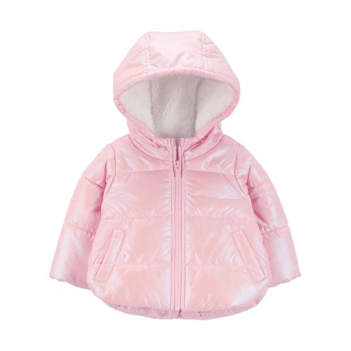 Baby Shiny Puffer Jacket - Carter's | Carter's