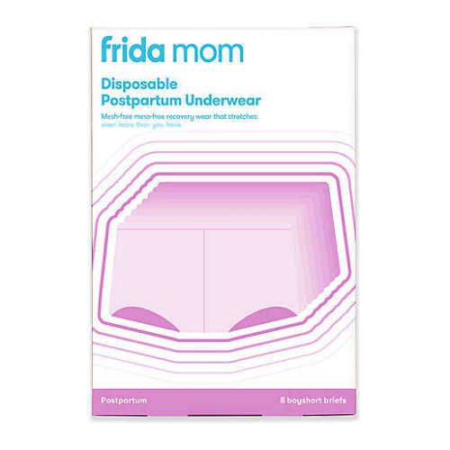 Frida Mom Boyshort 8-Pack Disposable Postpartum Underwear