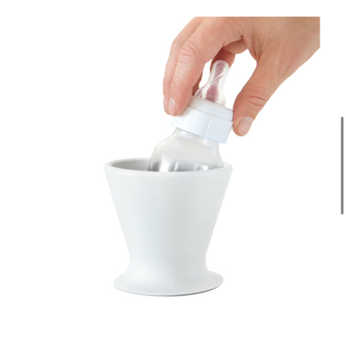 bökee Baby Bottle Holder, Hands Free, One-Hand Bottle Prep