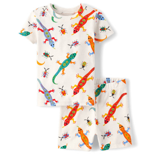 Lizard Snug Fit Cotton Pajamas