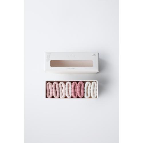 FOUR-PACK OF SOCKS IN VARIOUS COLORS - Pink | ZARA United States