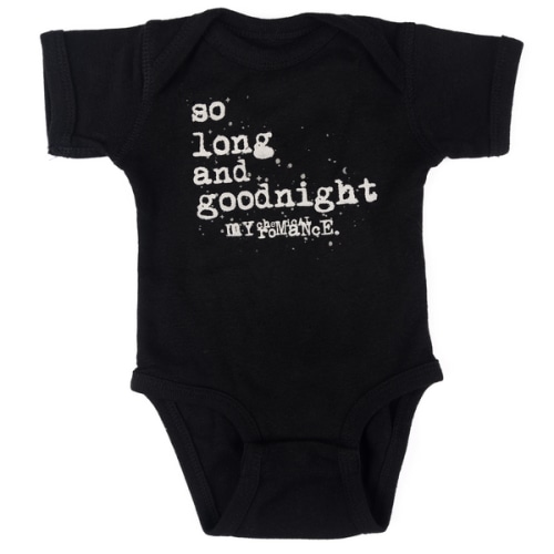 My Chemical Romance "So Long and Goodnight" Onesie
    
    
    
      – Sparrow Sleeps