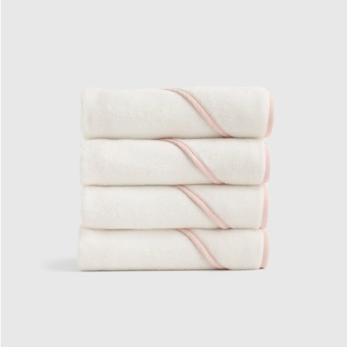 Organic Turkish Cotton Baby Hooded Towel Set 4-Pack