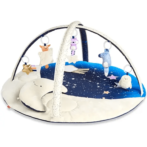 Skip Hop Tummy Time Mat, 3-in-1 Activity Baby Play Gym, Age 0+, Celestial Dreams, Grey