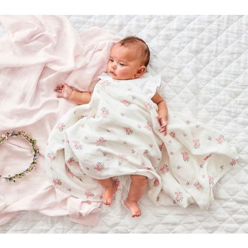 LoveShackFancy Organic Muslin Swaddle Set