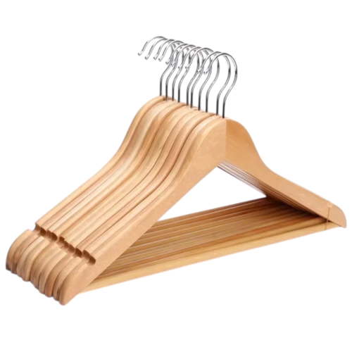 hummingclan1, Wooden Baby Hangers, 10 Pack, Off-White
