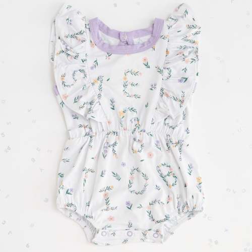 Blooming ABC's Bubble Romper – Lama Littles