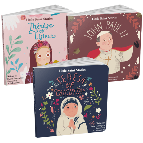Book Bundle - Teresa of Calcutta, John Paul II, Thérèse of Lisieux | Little Saint Stories