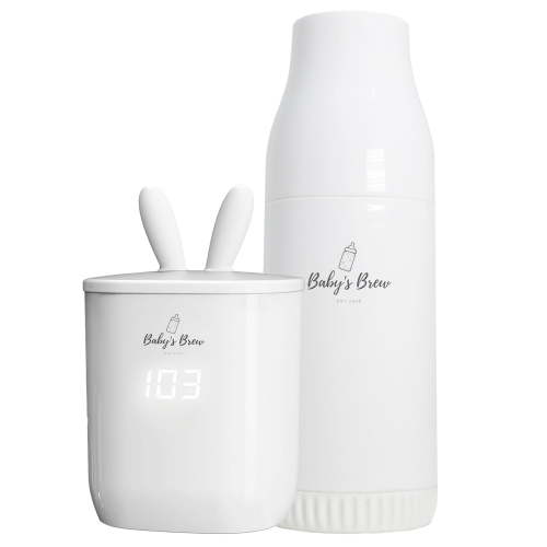 Baby's Brew Portable Baby Bottle Warmer with Dispenser