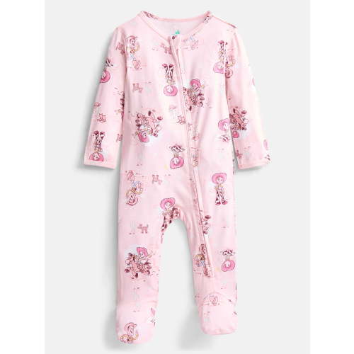 Disney Pixar Toy Story Baby Girls Sleep & Play Footed Pajamas, One Piece, Sizes NB-6/9M