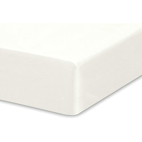 Crib Fitted Sheet by Pure Bamboo, Genuine 100% Organic Viscose Derived from Bamboo, Luxuriously Soft, Ultimate Cooling, Fits Standard Size Crib Mattress (Ivory)