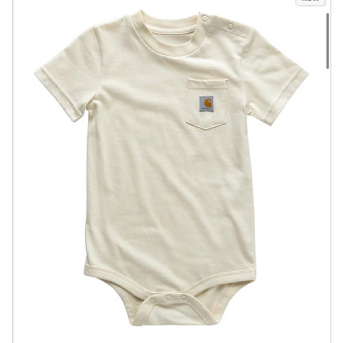 Kids' Short Sleeve Pocket Bodysuit (Infant) | 9M | Carhartt