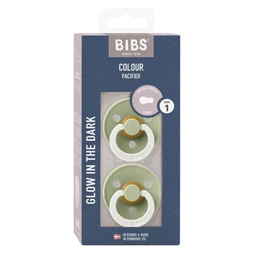Pacifier Round Glow Stage1 - Sage | Baby Bunting AU