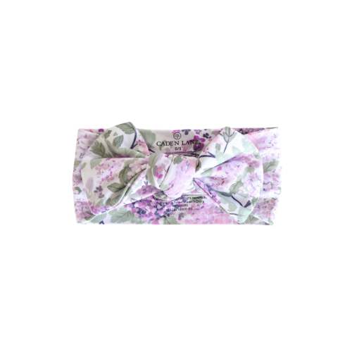 Knit Large Bow Headwrap | Lavender Lullaby