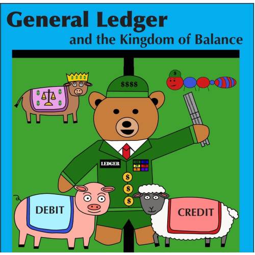 General Ledger and the Kingdom of Balance Accounting Children's Board Book
