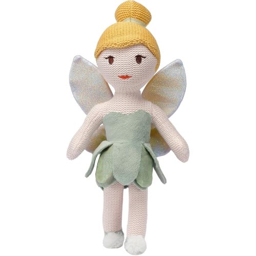 Bedtime Originals Disney Tinker Bell Luxury Knit Plush Fairy Stuffed Animal Toy
