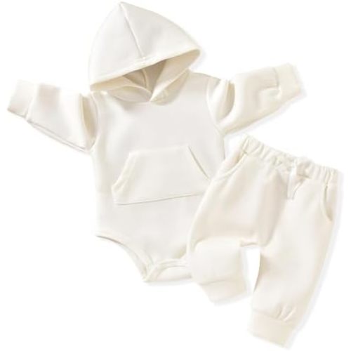 Aalizzwell Infant Baby Winter Hoodie Outfit
