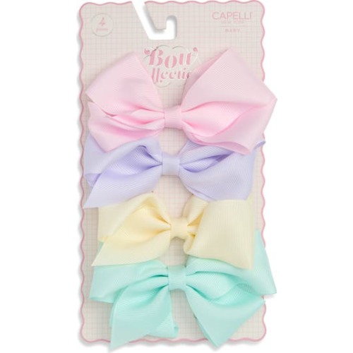 Baby 4-Pack Assorted Bows