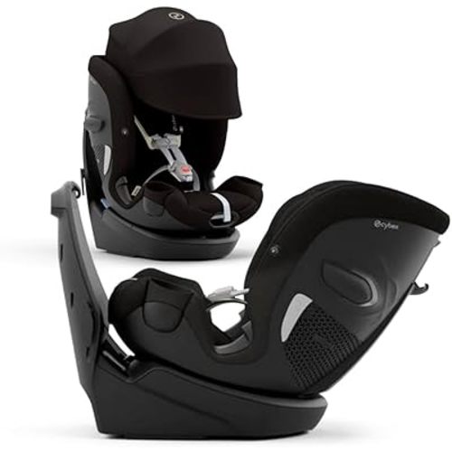 Callisto G 360 Rotating All-in-One Convertible Car Seat - Moon Black