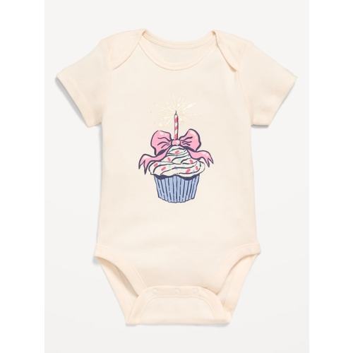 Short-Sleeve Graphic Bodysuit for Baby