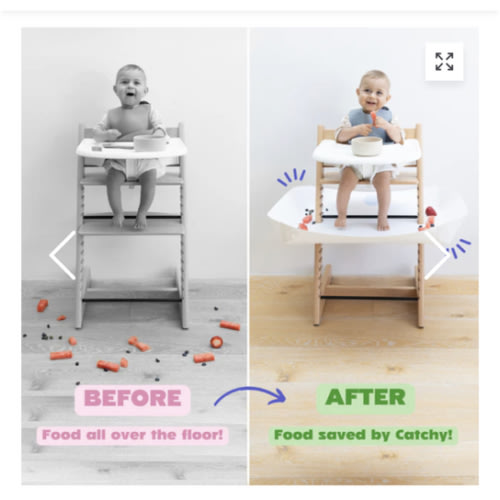 CATCHY - The Food Catcher for High Chairs – Catchy