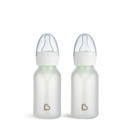 Bond® Silicone Glass Bottle 4oz, 2pk | Munchkin