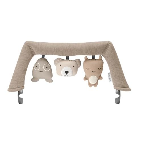 BabyBjörn Toy for Bouncer, Soft Friends, Neutrals