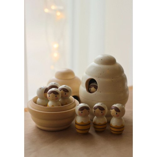 Beehive & Bees | Wooden Toy