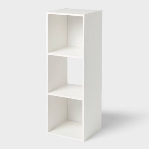 3 Cube Decorative Book Shelf White - Brightroom™