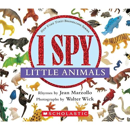 I Spy Little Animals: A Book of Picture Riddles Board book