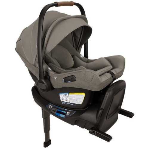 Nuna PIPA Aire RX Infant Car Seat + PIPA RELX Base with Load Leg - Granite
