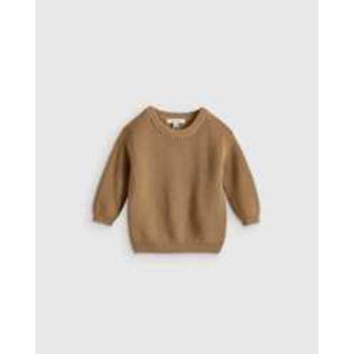 100% Organic Cotton Fisherman Tunic Sweater in Agave