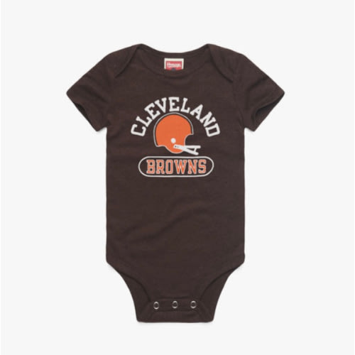 Cleveland Browns Throwback Helmet Baby One Piece
