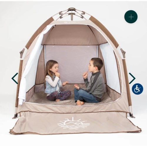 Go With Me® Villa Portable Tent/Playard-Sandstone – Baby Delight