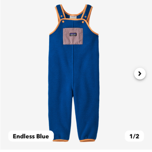Baby Synchilla® Overalls - Mallow Pink