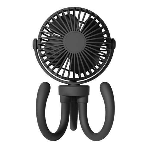 Baby Stroller Fan Handheld Fan 2000mah Portable Fan with Flexible Tripod
