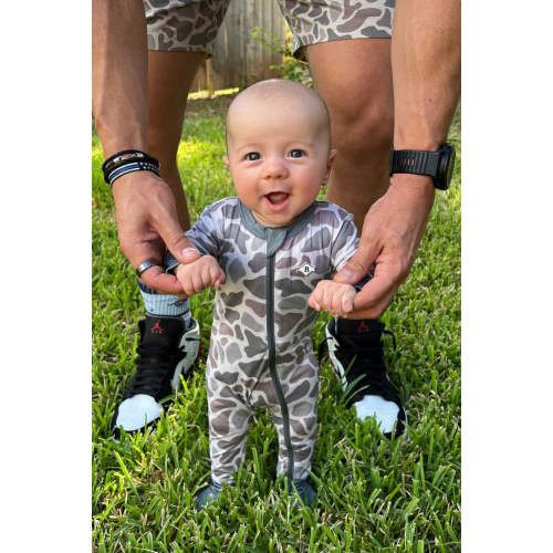 Baby Zip Up - Classic Deer Camo